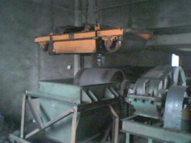 自卸式電磁除鐵器使用現場